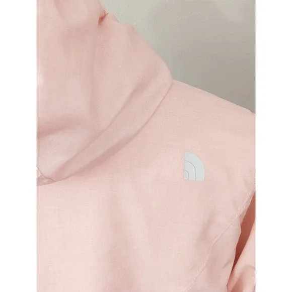 The North Face Womens WindWall CozyFleece Lined Hooded Jacket Peachy Pink Medium - Picture 7 of 16